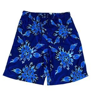 vintage y2k 2000s Piping Hot swim boardshorts floral hawaii tribal surfwear XL